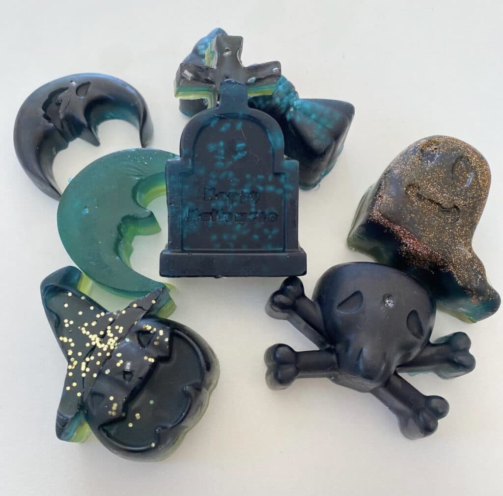 Silikonformen Halloween Sarg - Gießformen Für Epoxidharz & Wachs Mit Geister-Motiven